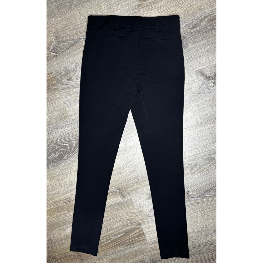 Leifsdottir Women's Black Tailored Pleated Slim Leg Dress Trousers Pants Size 6 - Picture 2 of 9